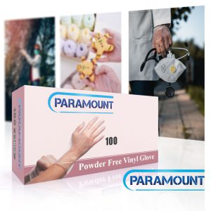 Paramount Powder Free Vinyl Gloves – 4 mil