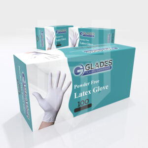 Natural Color Glades Powder-Free Latex Gloves (1000 pcs)