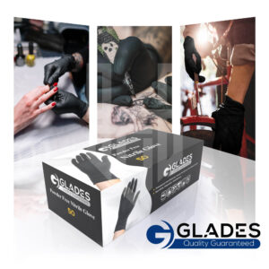 Black Glades Powder-Free Nitrile Gloves – 8 mil