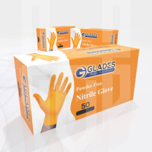 Orange Glades Powder-Free Nitrile Gloves – 8 mil –  (500 pcs)