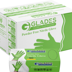 Glades 8 Mil. Nitrile Green Gloves – Heavy-duty