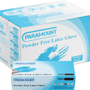 Paramount Multipurpose 5 Mil. Latex Blue Gloves – Pet Cleaning