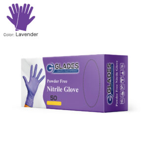 Lavender Glades Powder-Free Nitrile Gloves – 8 mil
