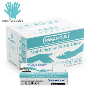 Turquoise Paramount Powder-Free Nitrile Gloves – 6 mil – (1000 pcs)