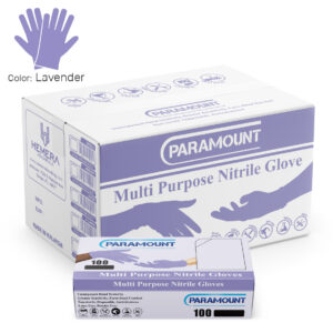 Lavender Paramount Powder-Free Nitrile Gloves – 4 mil –  (1000 pcs)