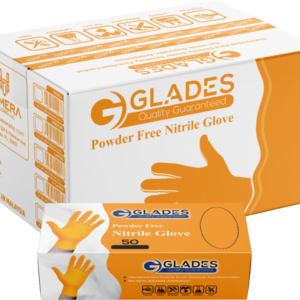 Glades Industrial 8 Mil. Nitrile Orange Gloves – Automotive