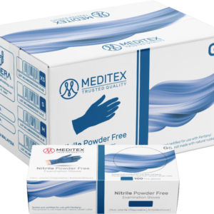 Meditex Exam 4 Mil. Nitrile Dark Blue Gloves – Dental