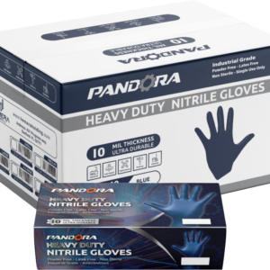 Pandora 10 Mil. Nitrile Blue Gloves – Automotive