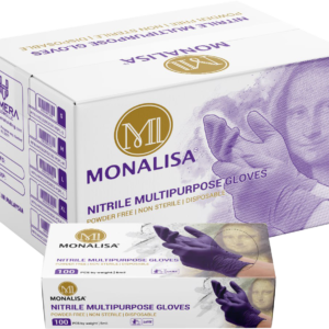 Monalisa 5 Mil Nitrile Purple Gloves – Medical