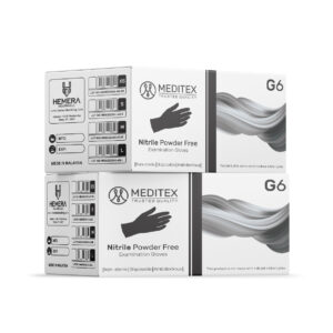 Meditex Exam 4 Mil. Nitrile Black Gloves – Sales – 2000 pcs